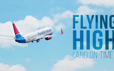 Flying high (and on time)